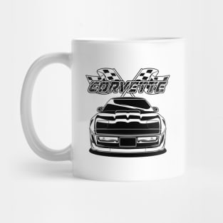 Corvette (Black Print) Mug